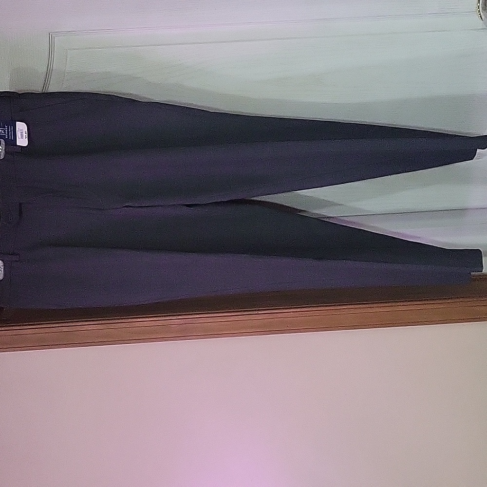 George Dress Pants Mens Size 36 x 30 Straight Leg Classic Fit Gray